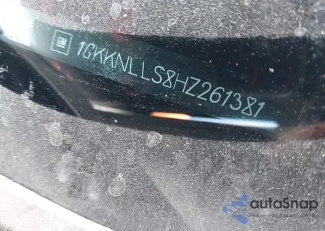 2017 GMC Acadia Sle-2 z USA, uszkodzony, nr VIN 1GKKNLLS8HZ261381